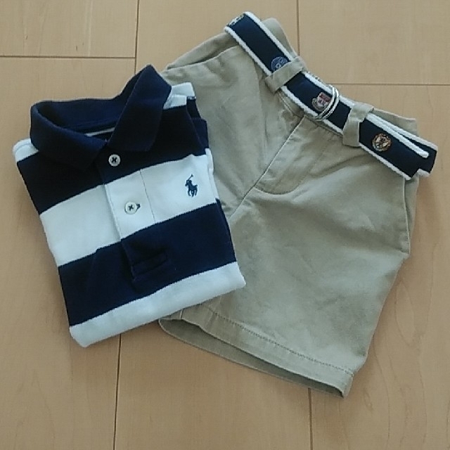 POLO RALPH LAUREN(ポロラルフローレン)のRALPH LAUREN　90㎝☆ボーイズセット キッズ/ベビー/マタニティのキッズ服男の子用(90cm~)(Tシャツ/カットソー)の商品写真