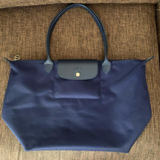 ロンシャン(LONGCHAMP)の【ロンシャン】正規品　プリアージュ　ネオ　トートバッグ　ネイビー　Lサイズ(トートバッグ)