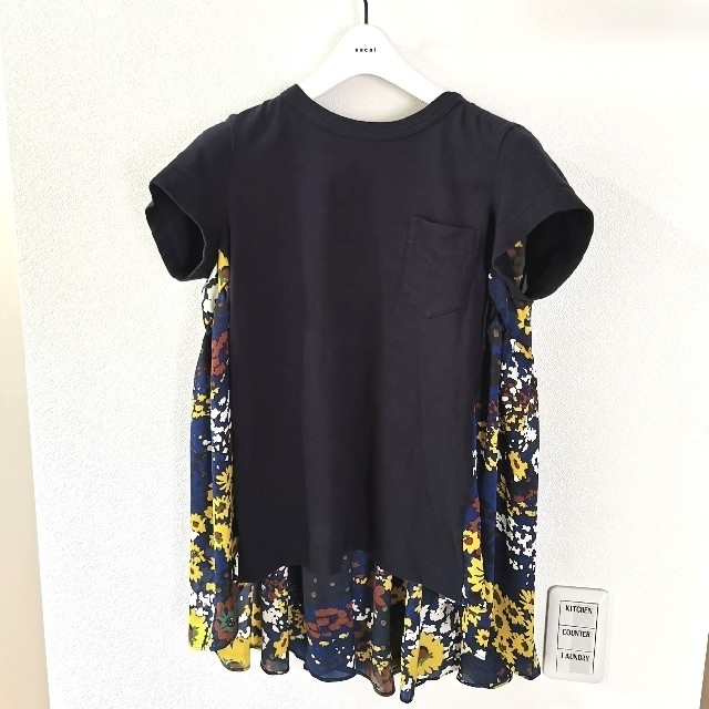 sacai(サカイ)の【sacai】2018SS 　Flower Print T-shirt レディースのトップス(Tシャツ(半袖/袖なし))の商品写真