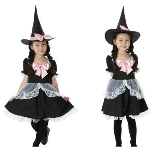 ウィッチプリンセス　120サイズ　848127 ハロウィン キッズ/ベビー/マタニティのキッズ服女の子用(90cm~)(ワンピース)の商品写真