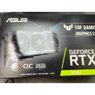 エイスース(ASUS)のASUS TUF-RTX3090-O24G-GAMING OC未使用即発送(PCパーツ)