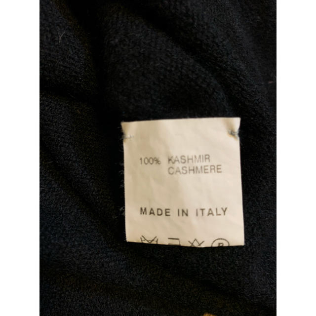 Gucci(グッチ)のGUCCI グッチ　カシミヤ　ニット　セーター　カシミア　黒　ニット　イタリア製 レディースのトップス(ニット/セーター)の商品写真