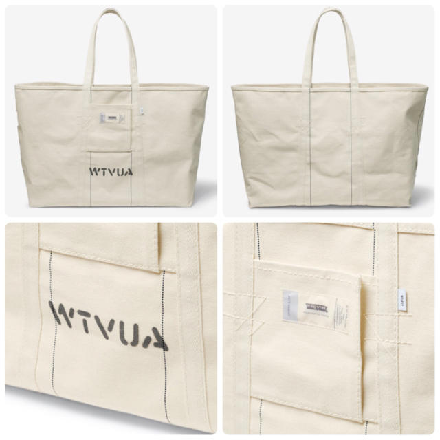 WTAPS TOTE BAG L / BAG. COTTON. RAREGEM