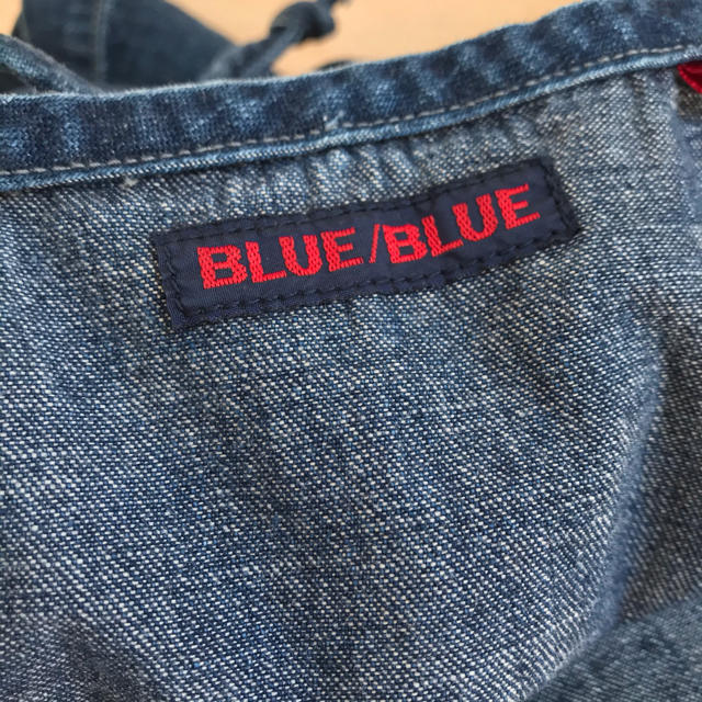 BLUE BLUE(ブルーブルー)のハリウッドランチマーケット　デニムスカート レディースのパンツ(サロペット/オーバーオール)の商品写真