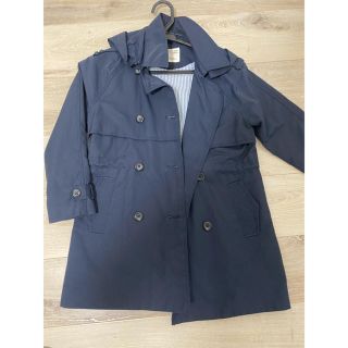 ザラキッズ(ZARA KIDS)のトレンチコート・紺・ZARAキッズ　お値下げしました。(ジャケット/上着)