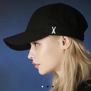 【VARZAR】バザール Stud logo over fit ball cap(キャップ)