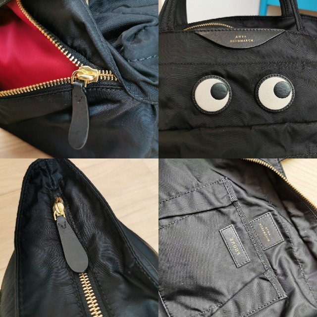 【ANYA HINDMARCH】Eyesトートバッグ/Black