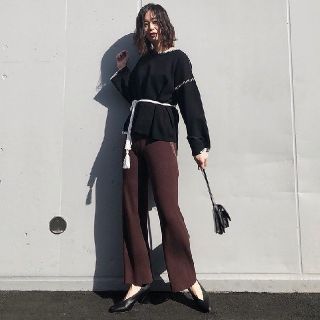 アメリヴィンテージ(Ameri VINTAGE)のAmeri vintage ニットパンツ(カジュアルパンツ)