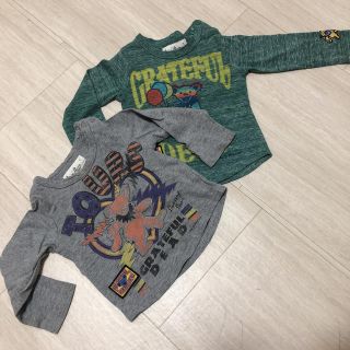 マーキーズ(MARKEY'S)のマーキーズ　ロンT 80センチ　2枚セット　長袖(Ｔシャツ)