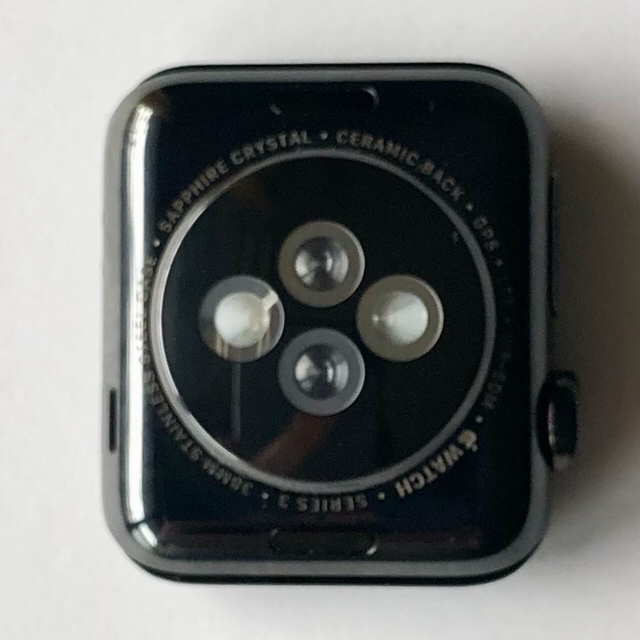 Apple Watch Series3 ステンレス ブラック セルラー 38mm