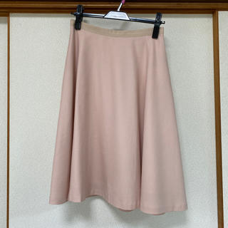 ロペ(ROPE’)のROPE  ピンク　スカート  新品タグ付き(ひざ丈スカート)