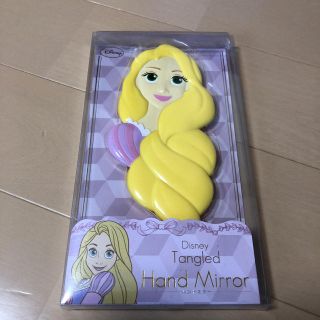 ラプンツェル(ラプンツェル)の新品　ディズニー　ラプンツェル  ダイカット　ミラー　ハンドミラー　ギフト(ミラー)