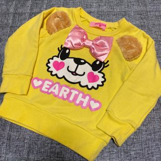 アースマジック(EARTHMAGIC)のアース♡くま顔トレーナー(Tシャツ/カットソー)