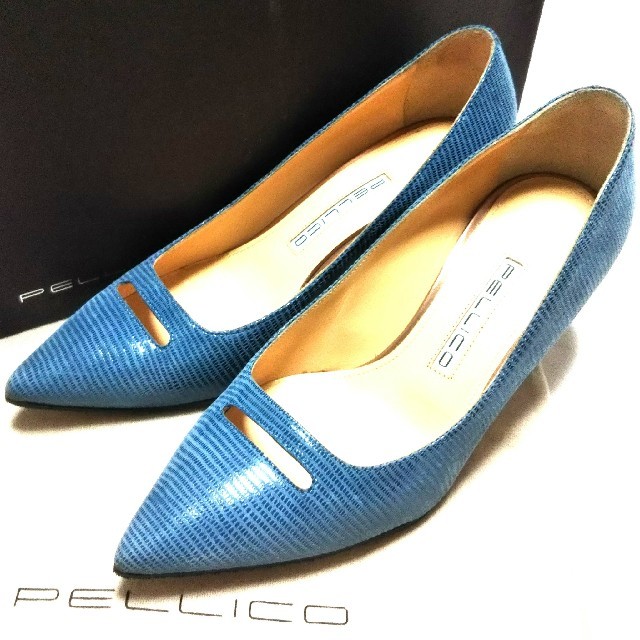 PELLICO(ペリーコ)の箱付   超美品  PELLICO   アネッリ  ピンヒール  36 レディースの靴/シューズ(ハイヒール/パンプス)の商品写真