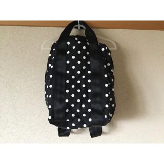 コムデギャルソン(COMME des GARCONS)のブラックコムデギャルソン　水玉リュック(リュック/バックパック)