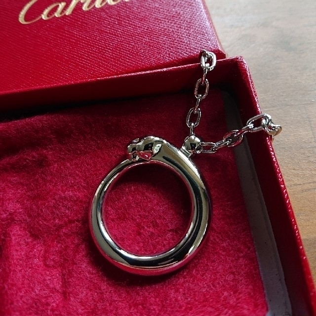 Cartier(カルティエ)の【美品】【希少】カルティエ パンテール キーリング レディースのファッション小物(キーホルダー)の商品写真