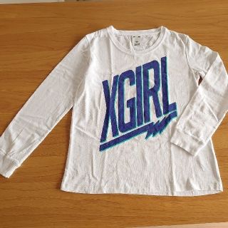 エックスガール(X-girl)の【専用】X-girl 長袖Tシャツ白(1)9分丈Tシャツ黒(1)(Tシャツ(長袖/七分))