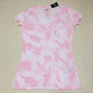 ホリスター(Hollister)の新品未使用　HOLLISTER ホリスター　Tシャツ　ピンク　S  サイズ(Tシャツ(半袖/袖なし))