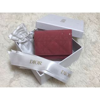 クリスチャンディオール(Christian Dior)の期間限定値下げdior☆折りたたみ財布☆ミニ財布☆チャーム付き(折り財布)