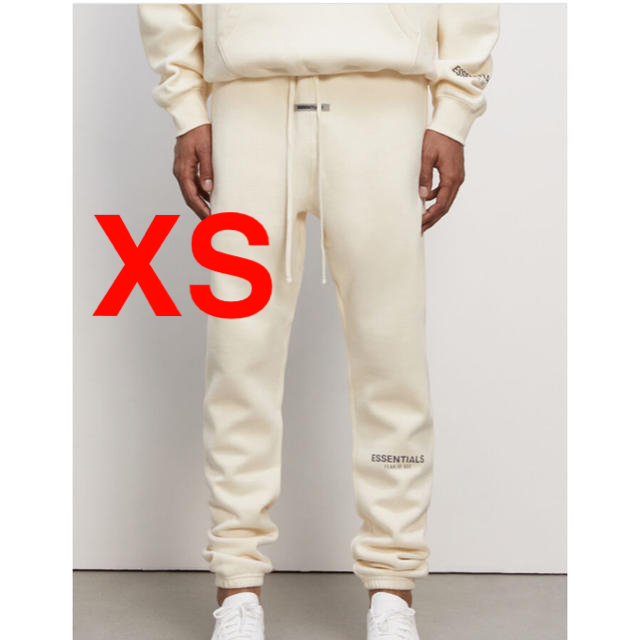 fear of god  essentials スウェットパンツ　クリーム　XS