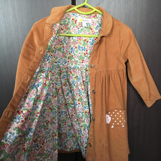 Boden(ボーデン)のbodenの茶色ワンピース♡86cm キッズ/ベビー/マタニティのベビー服(~85cm)(ワンピース)の商品写真