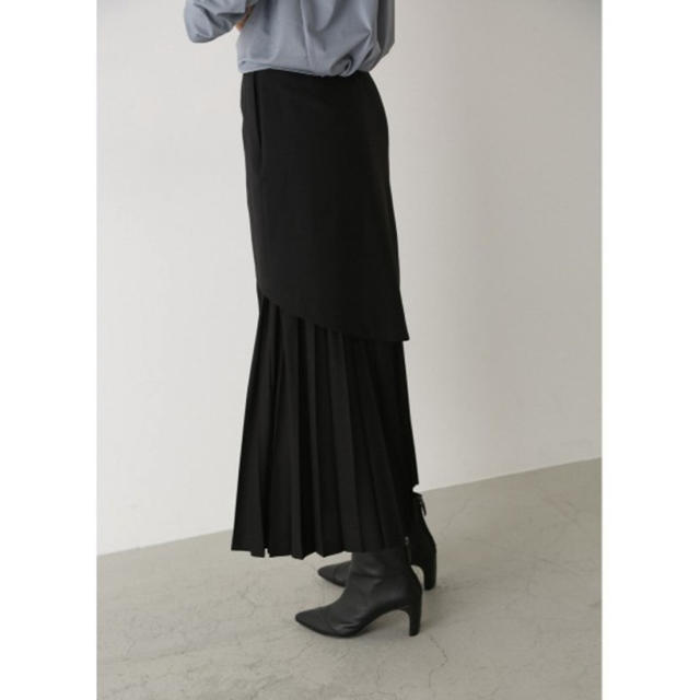 RIM.ARK Half pleats long SK レディースのスカート(ロングスカート)の商品写真