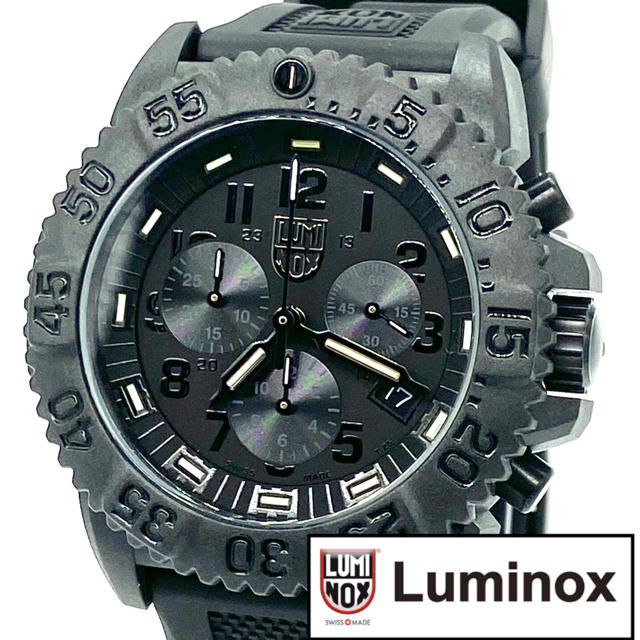 激レア!】 LUMINOX ルミノックス メンズ 腕時計 クロノグラフラバー