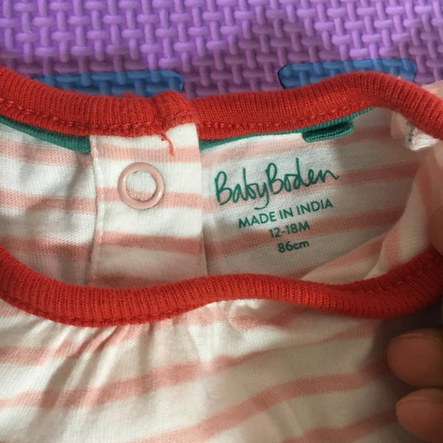 Boden(ボーデン)のbodenてんとう虫柄プレイセット 86cm キッズ/ベビー/マタニティのキッズ服女の子用(90cm~)(Tシャツ/カットソー)の商品写真