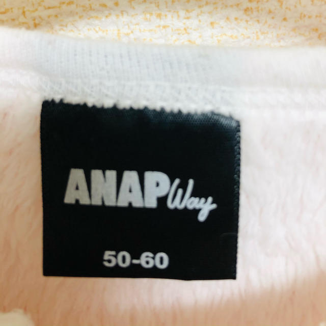 ANAP Kids(アナップキッズ)のANAP ロンパース50～60 キッズ/ベビー/マタニティのベビー服(~85cm)(ロンパース)の商品写真