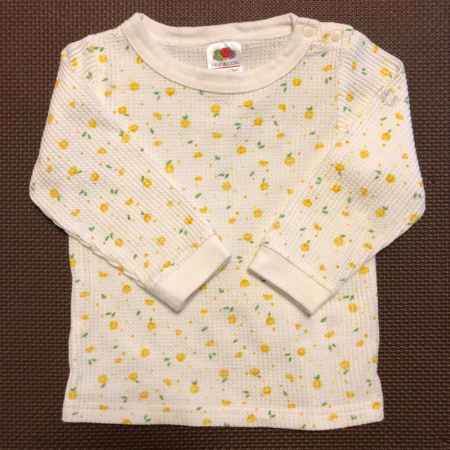 petit main(プティマイン)のnii様専用プティマイン　フルーツコラボ　ワップルTシャツ キッズ/ベビー/マタニティのキッズ服女の子用(90cm~)(Tシャツ/カットソー)の商品写真