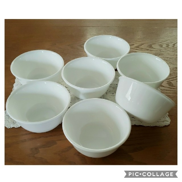 CORELLE(コレール)のセブン様専用 コレール ト 白 ボウル 7個 セット 新品 インテリア/住まい/日用品のキッチン/食器(食器)の商品写真