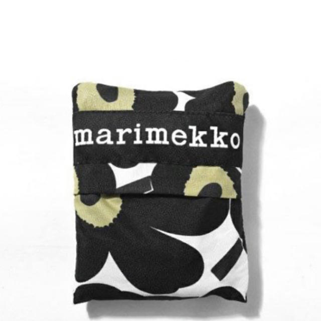 marimekko(マリメッコ)のmarimekko マリメッコ  エコバッグ　ミニウニッコ　ブラック レディースのバッグ(エコバッグ)の商品写真