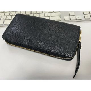 ルイヴィトン(LOUIS VUITTON)のルイヴィトン/アンプラント/ジッピー/ウォレット/ブラック/財布/モノグラム/黒(長財布)