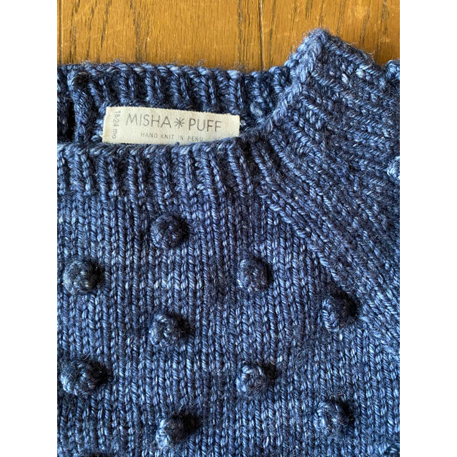 Caramel baby&child (キャラメルベビー&チャイルド)のmisha and puff   popcorn knit 18-24m キッズ/ベビー/マタニティのキッズ服女の子用(90cm~)(ニット)の商品写真