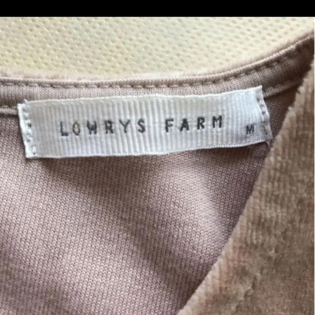 LOWRYS FARM(ローリーズファーム)のローリーズファーム　ベロアワンピ レディースのワンピース(ひざ丈ワンピース)の商品写真