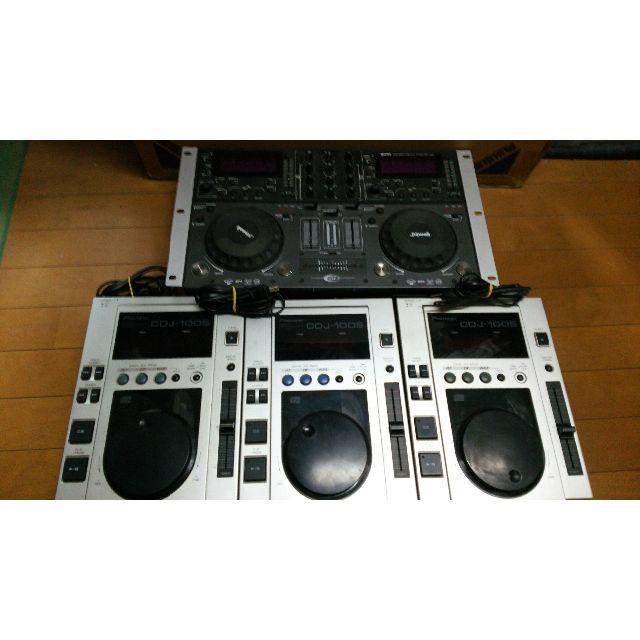 Pioneer(パイオニア)のCDJ-100S CDMP-6000ジャンクまとめてセット 楽器のDJ機器(CDJ)の商品写真