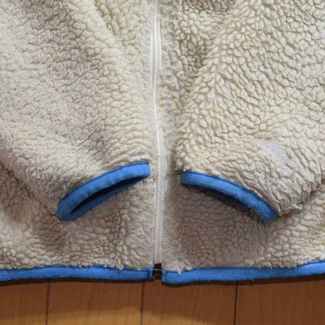 patagonia(パタゴニア)の値下げ！パタゴニア レトロＸ ジャケット キッズL ナチュラル キッズ/ベビー/マタニティのキッズ服男の子用(90cm~)(ジャケット/上着)の商品写真