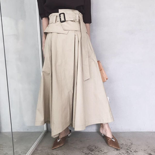 アメリヴィンテージ BELTED CHINO SKIRT 1