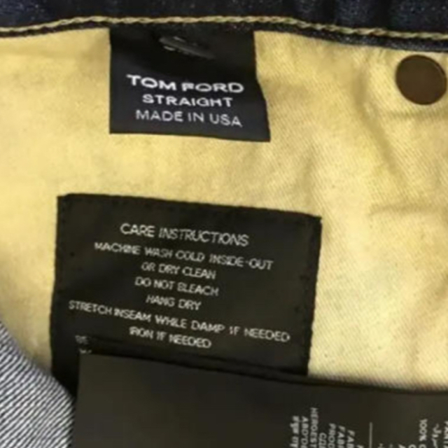 TOM FORD(トムフォード)のトムフォード デニム ジーンズ  29  TOM FORDストレートジーンズ メンズのパンツ(デニム/ジーンズ)の商品写真