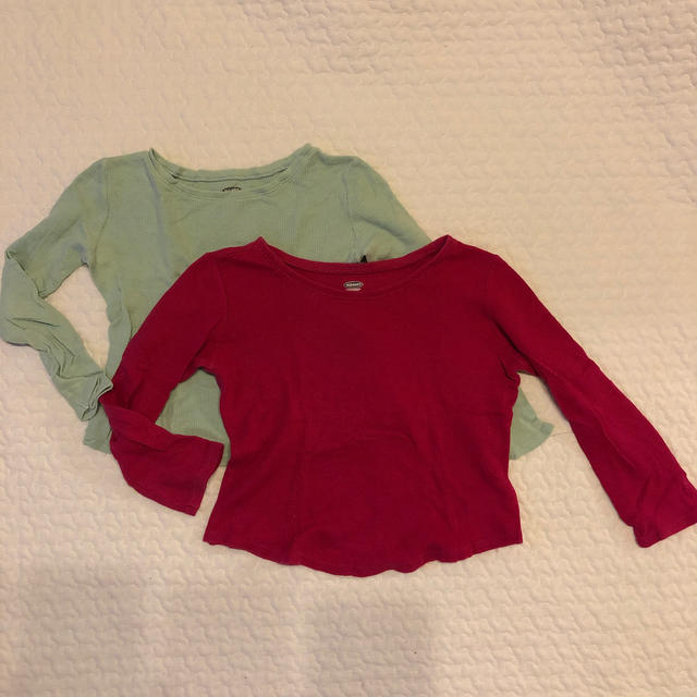 Old Navy(オールドネイビー)のOLD NAVY インナー  2枚セット キッズ/ベビー/マタニティのキッズ服女の子用(90cm~)(Tシャツ/カットソー)の商品写真