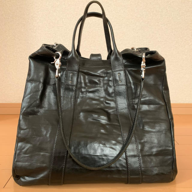 ダニエル&ボブ クロドーロ ブラック レザー トート バッグ ビジネス