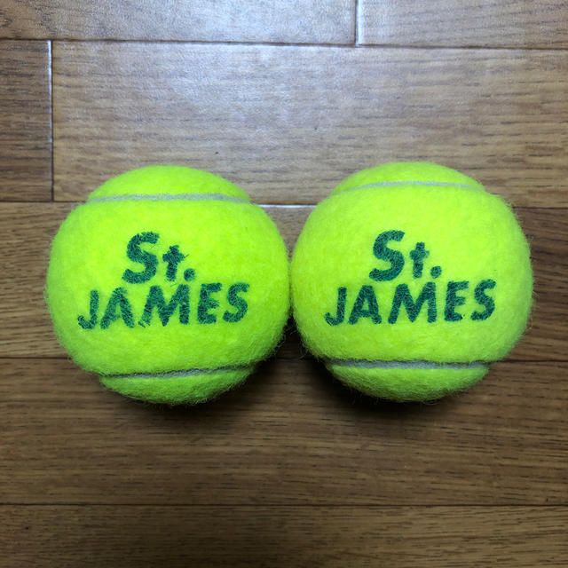 SAINT JAMES(セントジェームス)のSt.JAMESテニスボール　2個 スポーツ/アウトドアのテニス(ボール)の商品写真