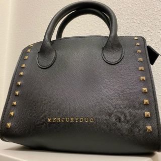 マーキュリーデュオ(MERCURYDUO)のMERCURYDUO マーキュリーデュオ　スタッズつき 2WAY バッグ(ショルダーバッグ)