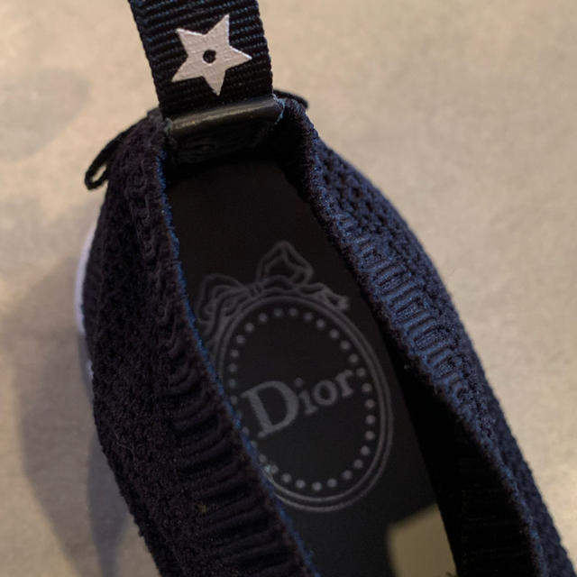 baby Dior(ベビーディオール)の美品SALE！baby diorソックススニーカー キッズ/ベビー/マタニティのキッズ靴/シューズ(15cm~)(スニーカー)の商品写真