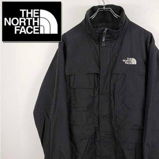 ザノースフェイス(THE NORTH FACE)の【古着】ノースフェイス ナイロンジャケット メンズ ブラック USサイズ(ナイロンジャケット)