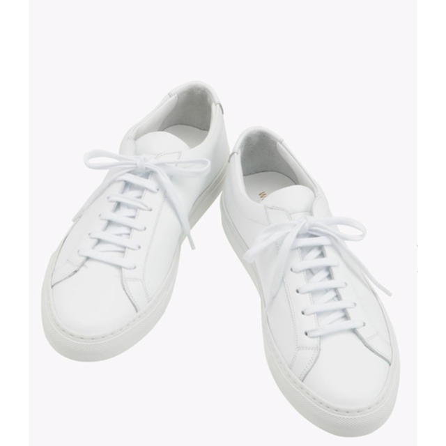 COMMON PROJECTS(コモンプロジェクト)の新品・未使用　コモンプロジェクト　ローカットスニーカー　白　ホワイト　38 レディースの靴/シューズ(スニーカー)の商品写真