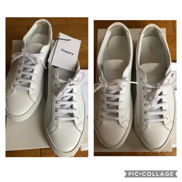 COMMON PROJECTS(コモンプロジェクト)の新品・未使用　コモンプロジェクト　ローカットスニーカー　白　ホワイト　38 レディースの靴/シューズ(スニーカー)の商品写真