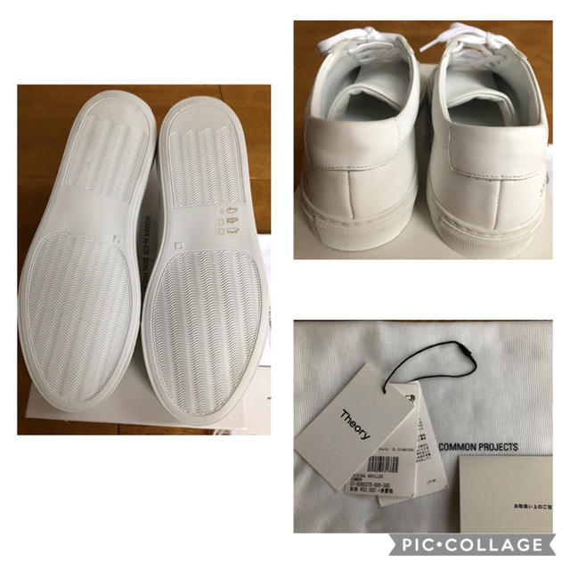 COMMON PROJECTS(コモンプロジェクト)の新品・未使用　コモンプロジェクト　ローカットスニーカー　白　ホワイト　38 レディースの靴/シューズ(スニーカー)の商品写真