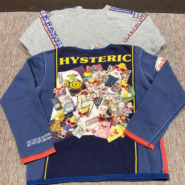 HYSTERIC MINI(ヒステリックミニ)のヒスミニ　ヒスグラトレーナーセット140おまけ付き キッズ/ベビー/マタニティのキッズ服男の子用(90cm~)(Tシャツ/カットソー)の商品写真