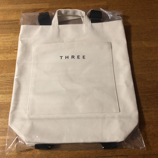 THREE(スリー)のTHREE  オリジナルスワッグバッグ レディースのバッグ(トートバッグ)の商品写真